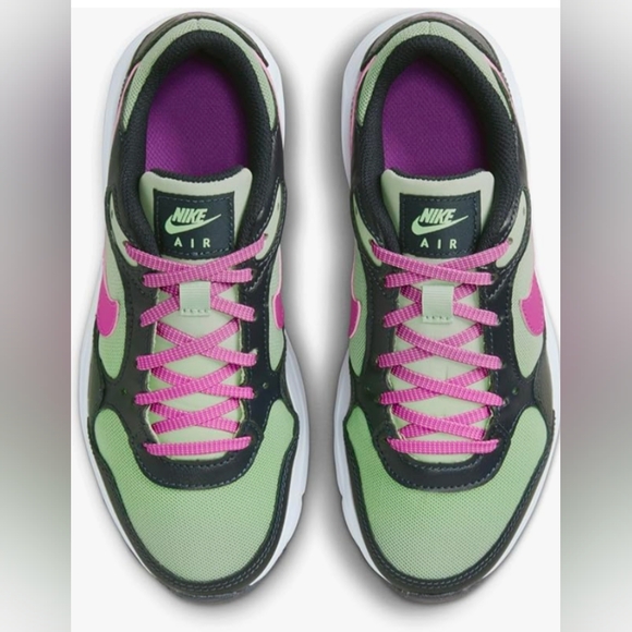 Nike Air Max SC GS 'Honeydew Fuchsia Dream’ Low Sneakers Size 7Y NWOT MSRP $74.9 - Picture 3 of 11